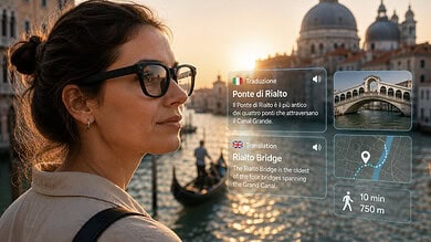 AI glasses, Created with AI